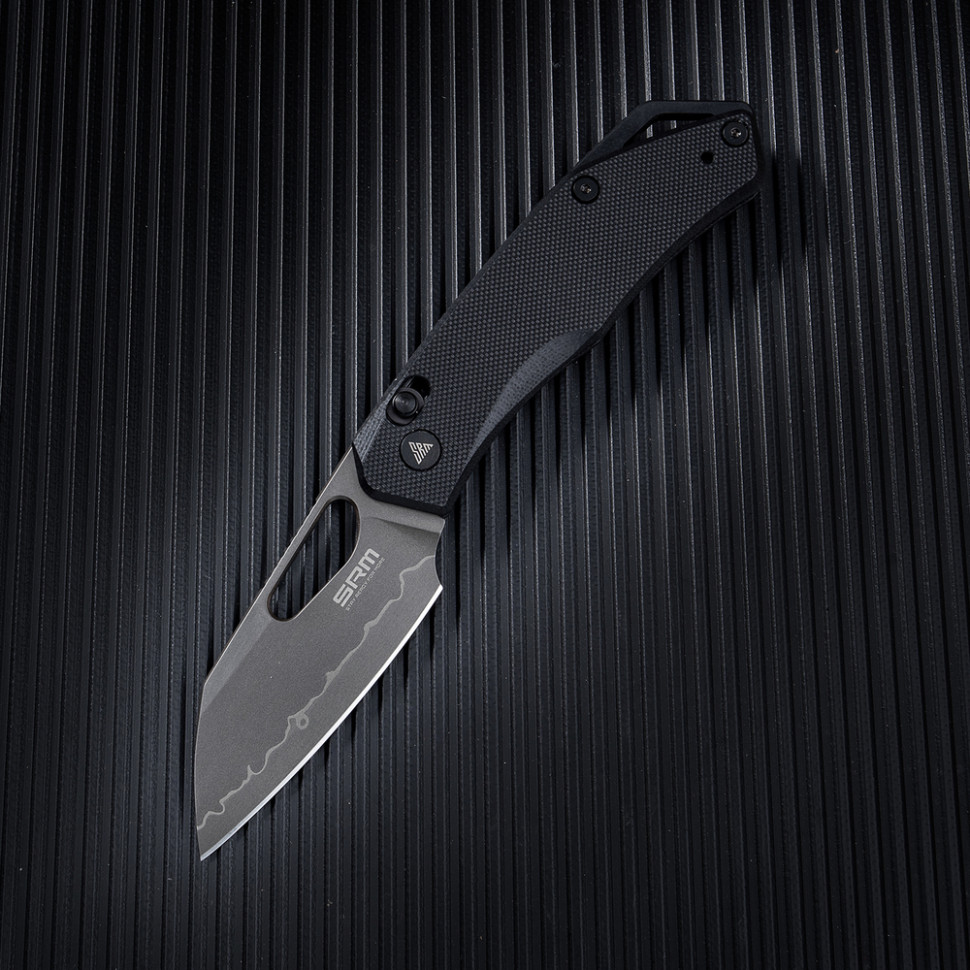 Ніж складаний SRM Cub 261M-GB2, чорний