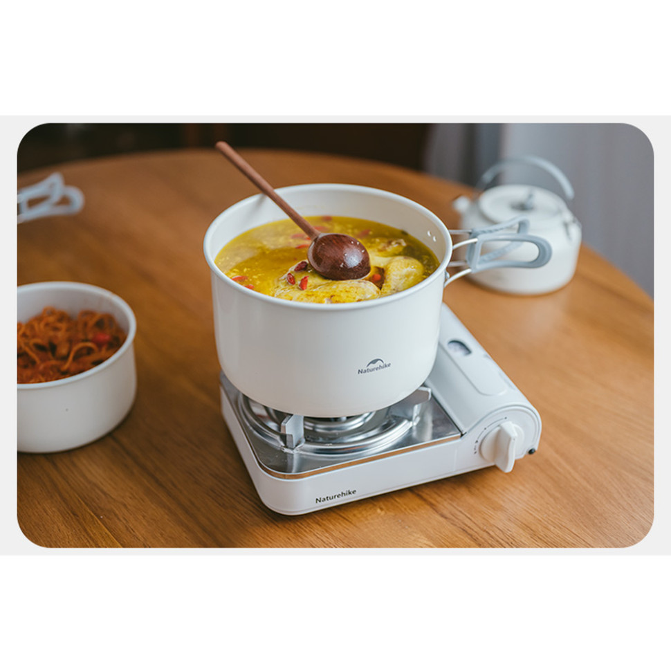 Каструля із керамічним антипригарним покриттям Naturehike CNK2450CF013, 3 л, алюміній