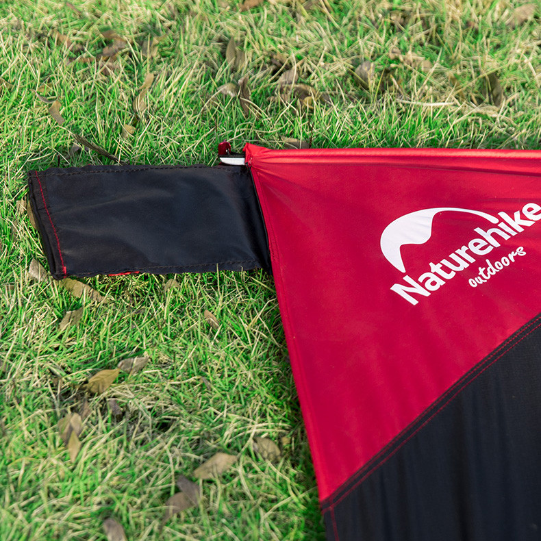 Килимок для пікніка водостійкий надлегкий Naturehike Moisture Picnic Mat NH17D050-B, 120x70 см, чорний