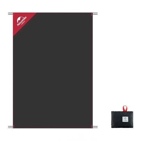 Килимок для пікніка водостійкий надлегкий Naturehike Moisture Picnic Mat NH17D050-B, 145x100 см, чорний