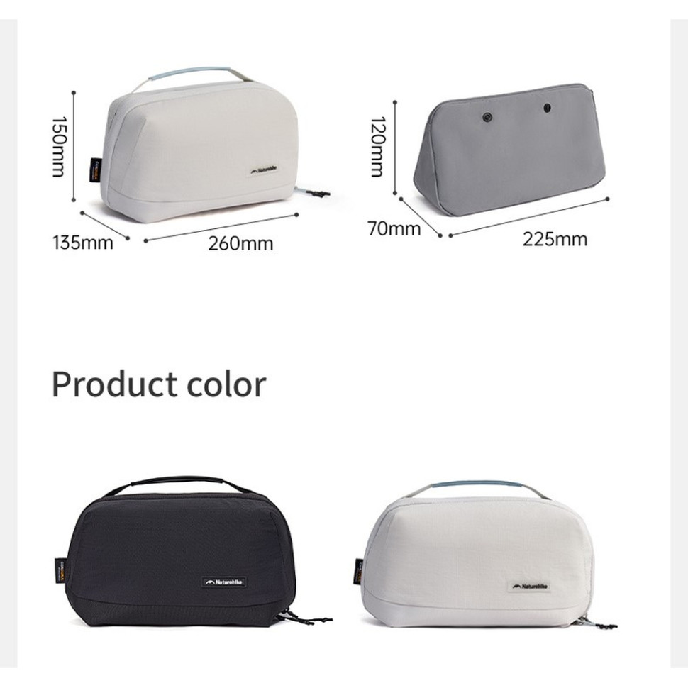 Косметичка Naturehike CNK2450XB019, чорна