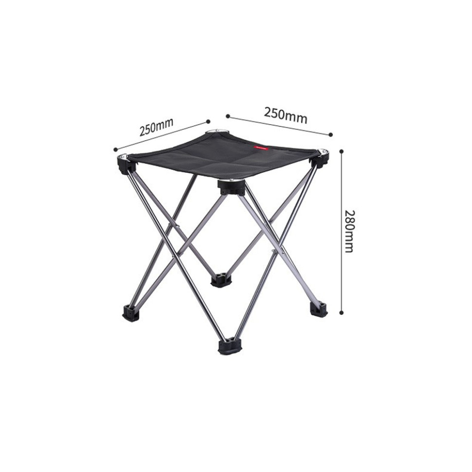 Стілець розкладний Naturehike NH20JJ019, чорний