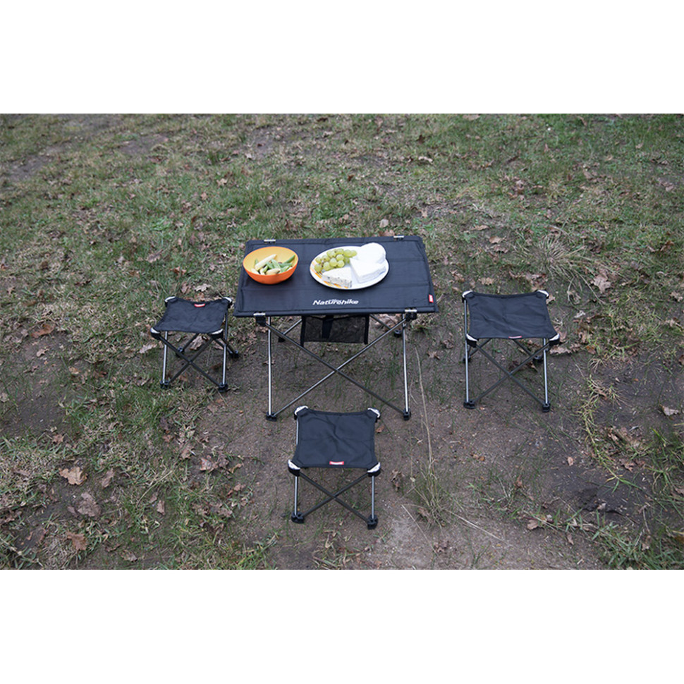 Стілець розкладний Naturehike NH20JJ019, чорний