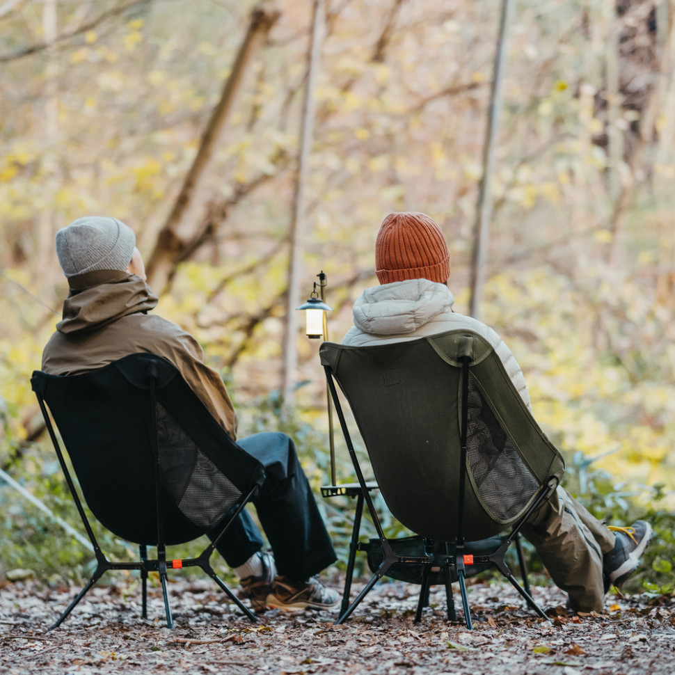 Стілець складаний ультралегкий Naturehike CNK2550JJ013 Yamami YL01, розмір М, алюміній, сірий