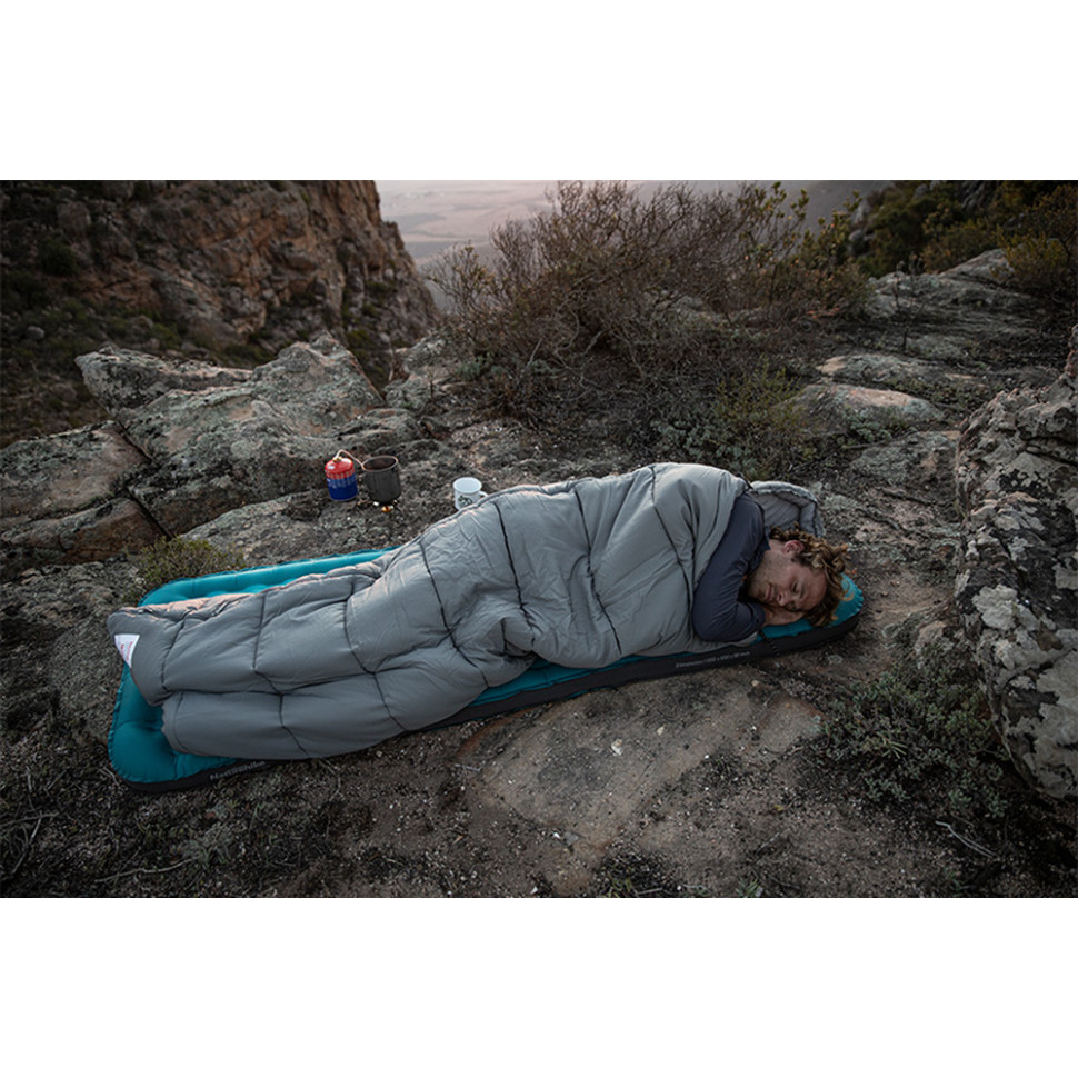 Спальний мішок з капюшоном із звичайним мішком для зберігання Naturehike M300 CNK2350WS023, зелений, лівий