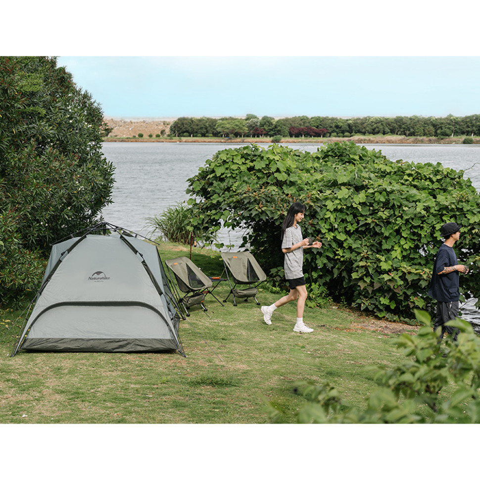 Намет тримісний автоматичний Naturehike NH21ZP008, оливково-зелений