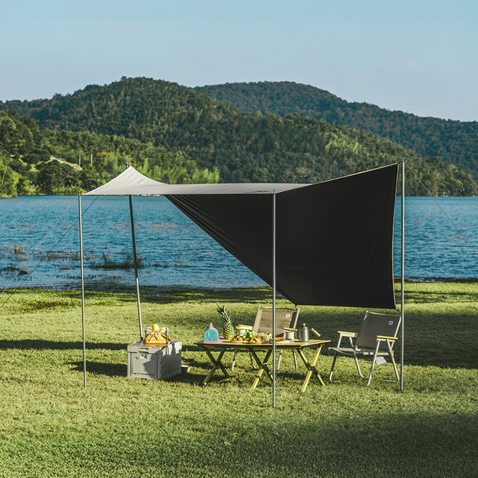 Намет тримісний автоматичний із тентом Naturehike Ango CNK2550WS010, S, сірий