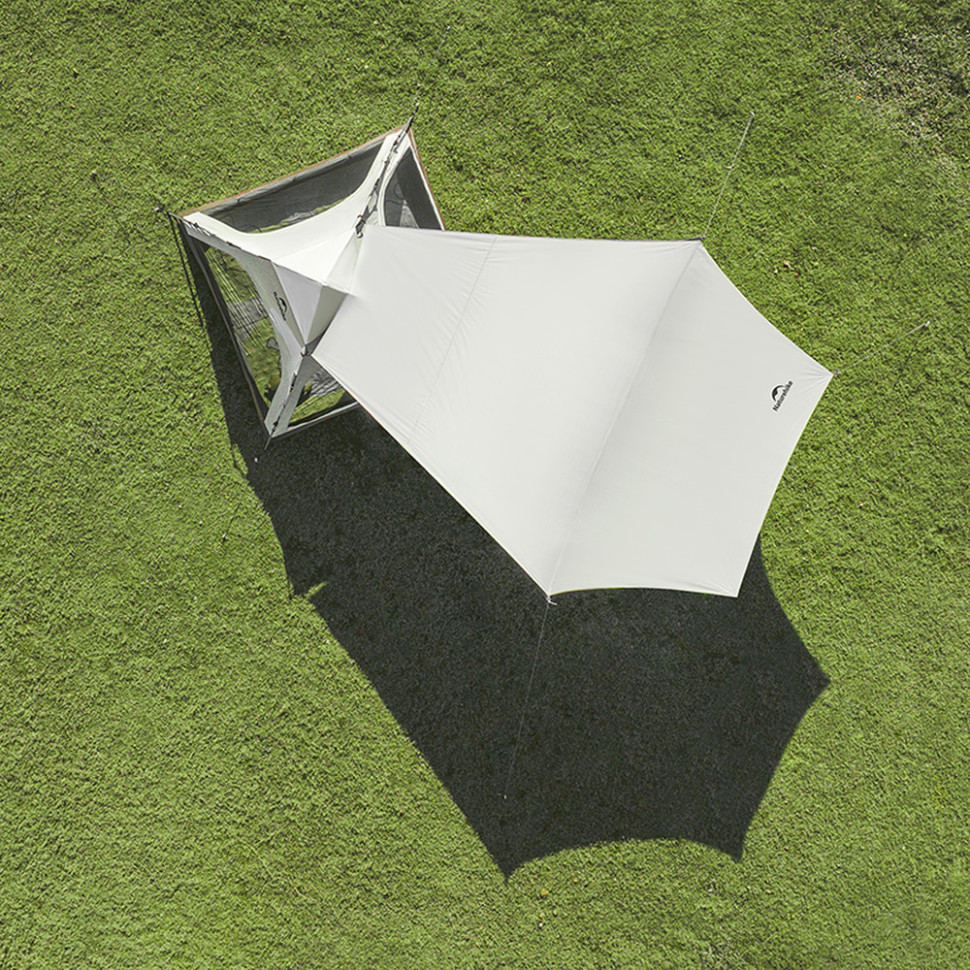 Намет тримісний автоматичний із тентом Naturehike Ango CNK2550WS010, S, сірий