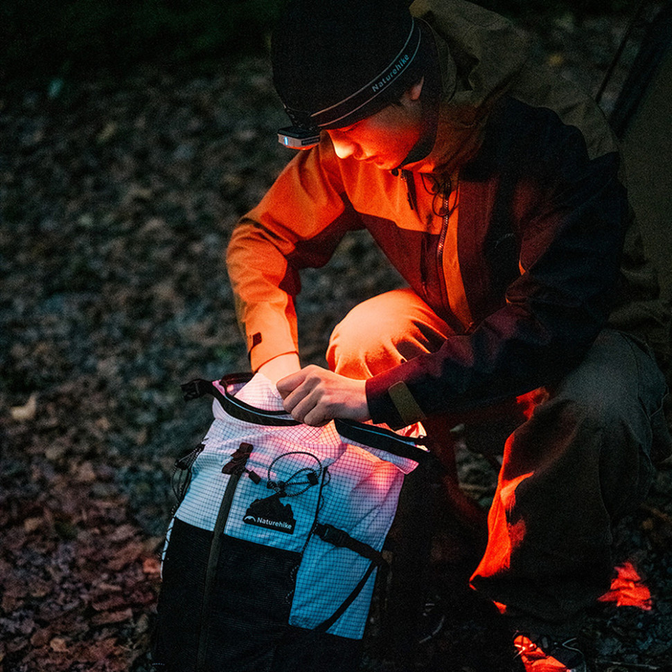 Ліхтар налобний Naturehike CNK2450ZM015, коричневий