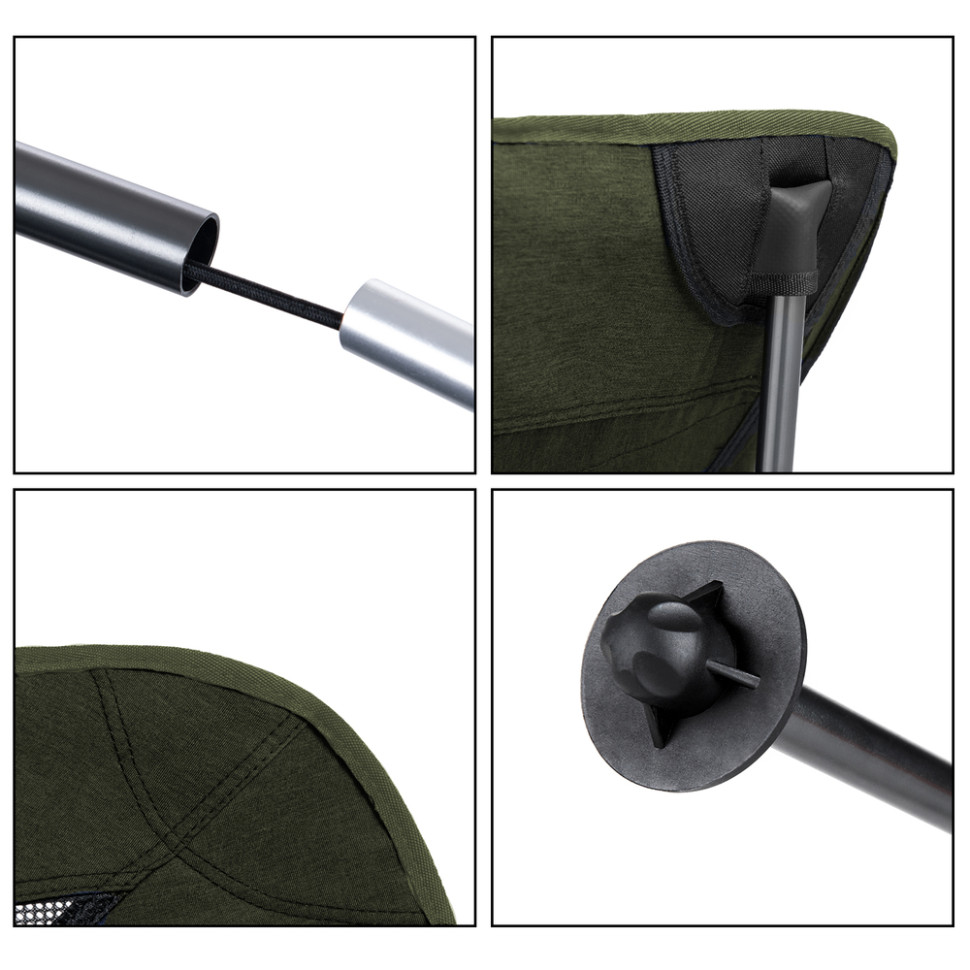 Стілець складаний Naturehike YL06 NH18Y060-Z, зелений