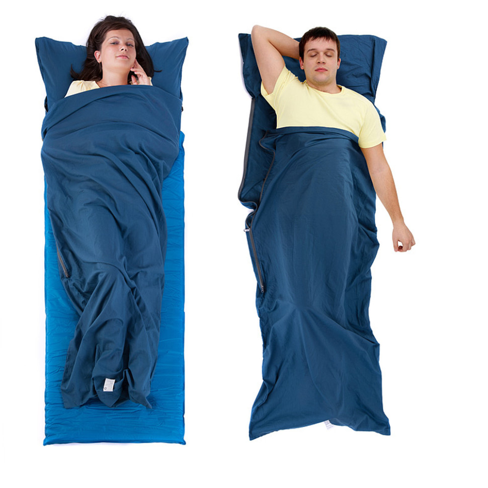 Підкладка для спального мішка Naturehike NH15S012-D, бавовна, синій