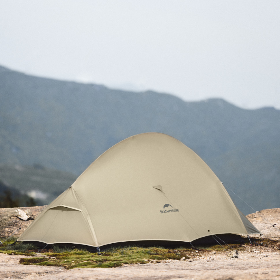 Намет надлегкий одномісний Naturehike Cloud Up Base 1 Tent Pro CNK2350WS020, пісочний