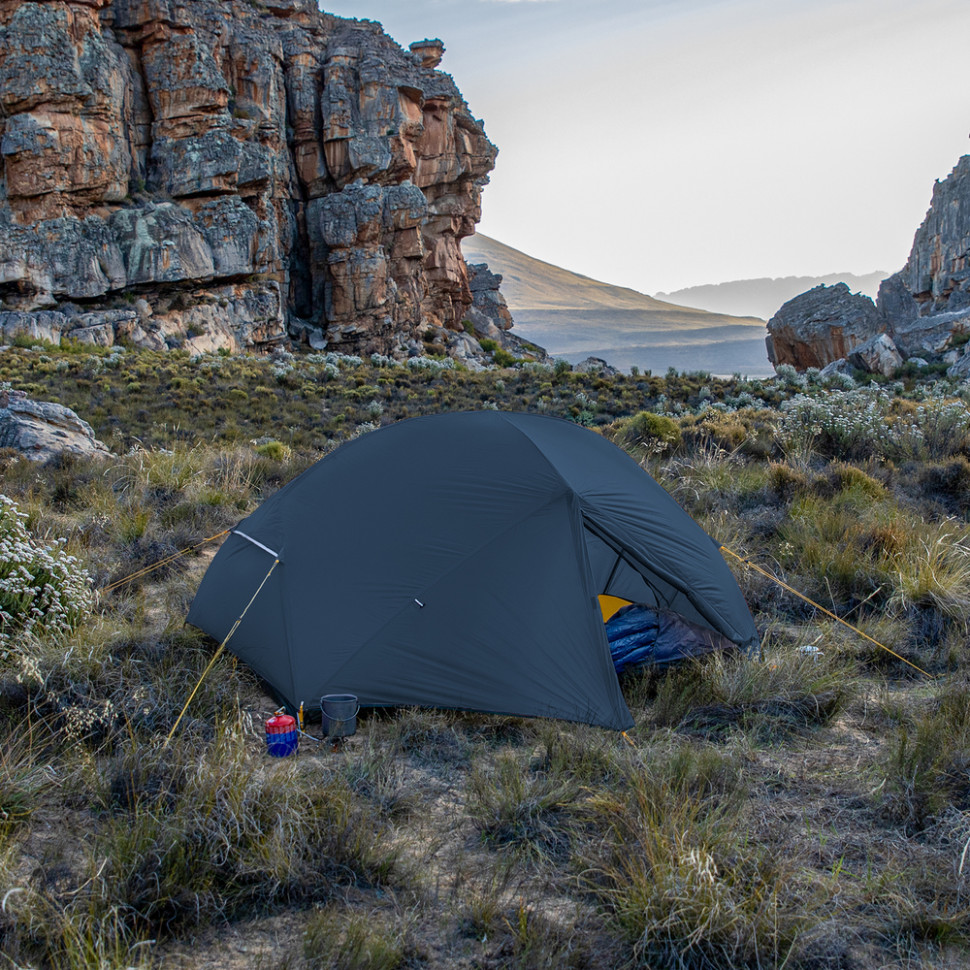 Намет двомісний ультралегкий Naturehike Mongar UL NH19M002-J, темно-синій