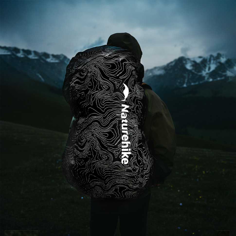 Чохол для рюкзака Naturehike CNK2450PJ010, M, чорний