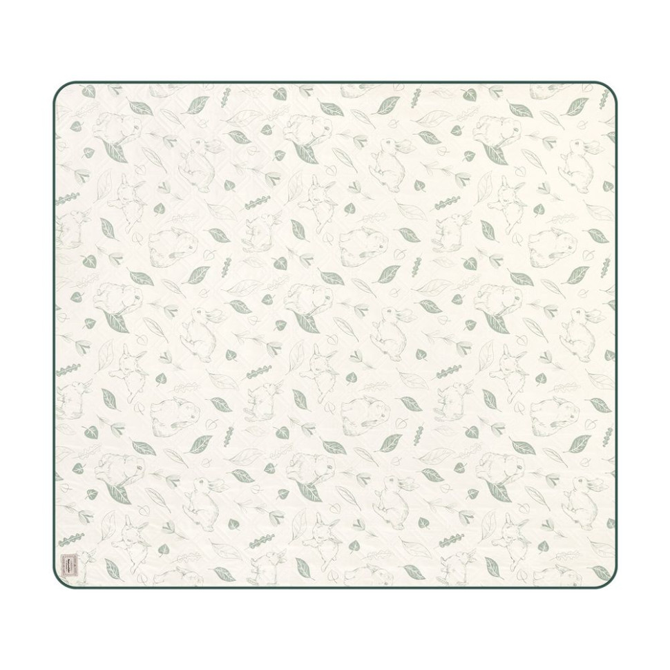 Килимок для пікніка водостійкий Naturehike CNH22DZ14004, 180×200 см, зелений з принтом