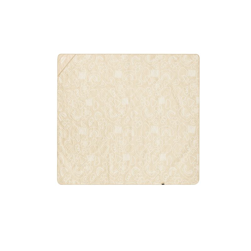 Килимок для пікніка водостійкий Naturehike CNH22DZ025, 240x200 см, бежевий з принтом