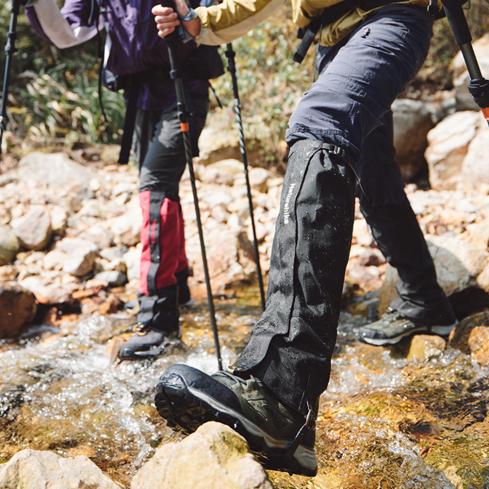 Захисні водонепроникні бахіли Naturehike CNK2450DS011, розмір L, чорні
