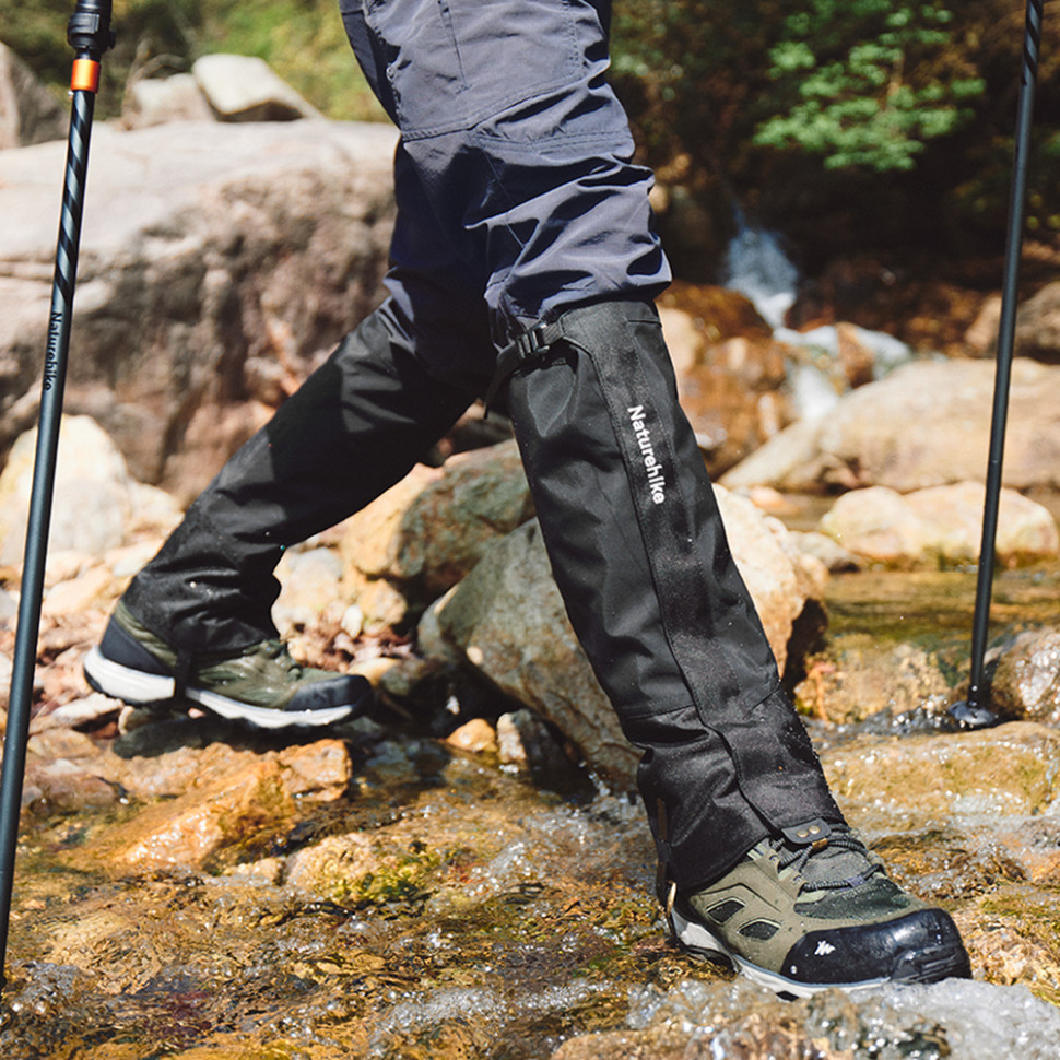 Захисні водонепроникні бахіли Naturehike CNK2450DS011, розмір L, чорні
