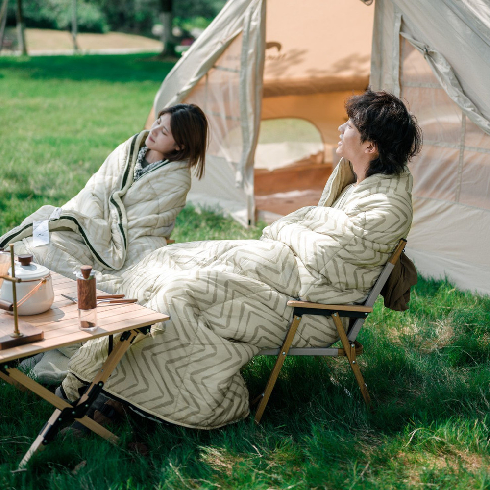 Спальний мішок Naturehike DP200 CNK2300SD012, бежевий