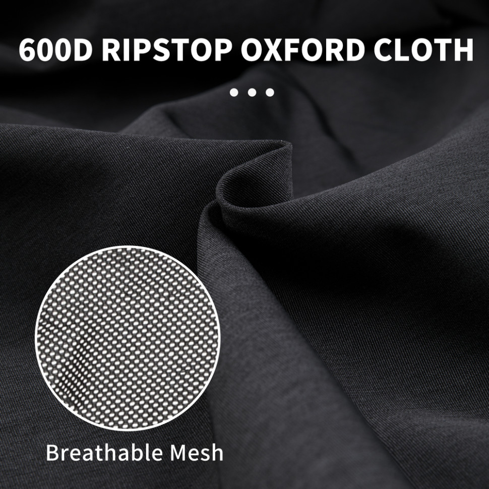 Стілець складаний Naturehike Stellaluna L04 CNK2450JJ015, розмір M, алюміній, чорний