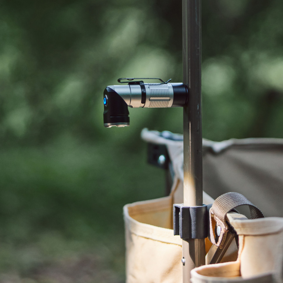 Ліхтар з кліпсою Naturehike CNK2450ZM013, чорно-сірий