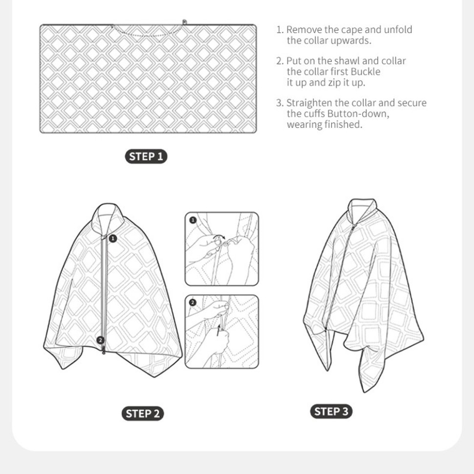 Ковдра з підігрівом Naturehike CNK2450PJ015, 95х190 см, бежева