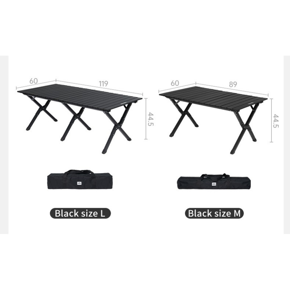 Складаний стіл Naturehike Star Jane T01 CNK2550JJ018, 119х60 см, вуглецева сталь, бежевий