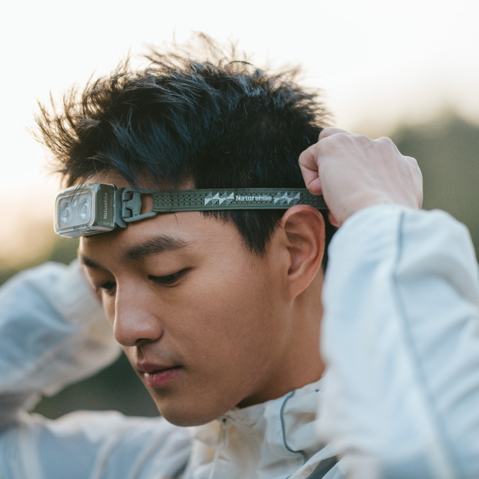 Ліхтар налобний Naturehike CNK2550ZM011, зелений