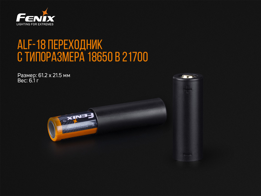 Перехідник для акумулятора Fenix ALF-18