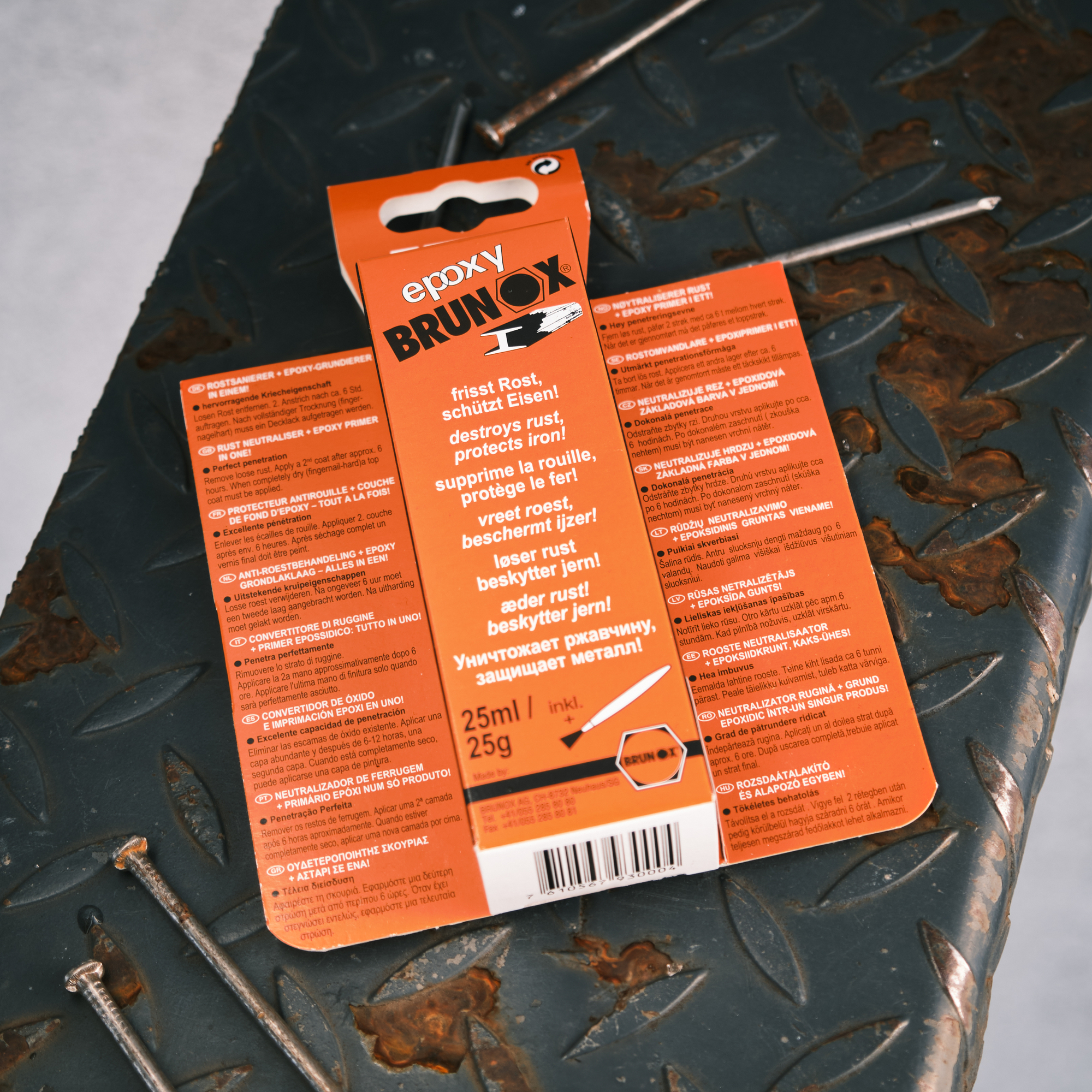 Brunox Epoxy нейтралізатор іржі блістер 25ml