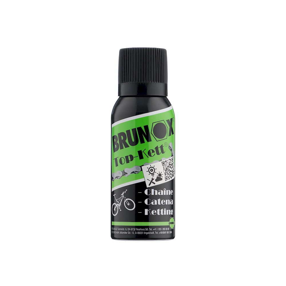 Мастило для велосипедних і мотоциклетних ланцюгів, спрей Brunox Top-Kett 100ml