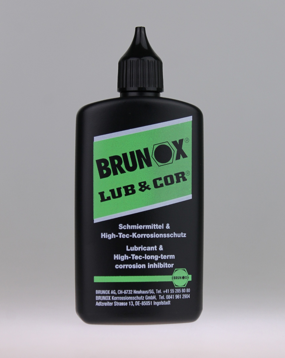 Мастило і консервація зброї, крапельний дозатор Brunox Lub & Cor 100ml