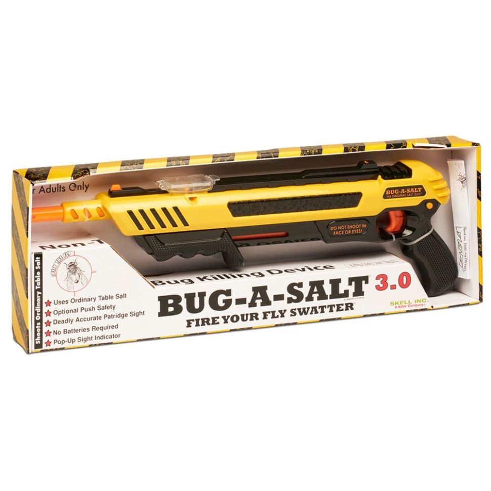 Сольова гвинтівка для полювання на комах Bug-A-Salt 3.0 - Жовта
