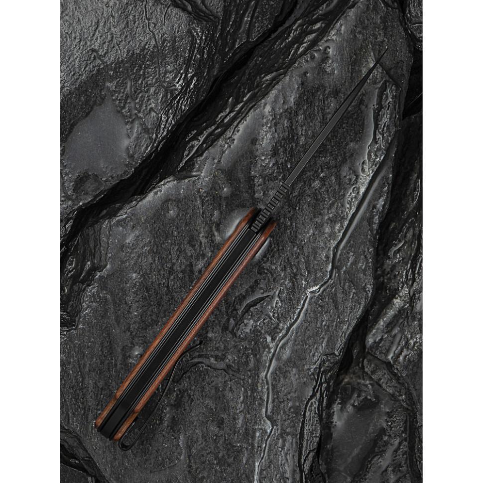 Ніж складаний Civivi Elementum Slip Joint Guibourtia Wood C18062AJ-3