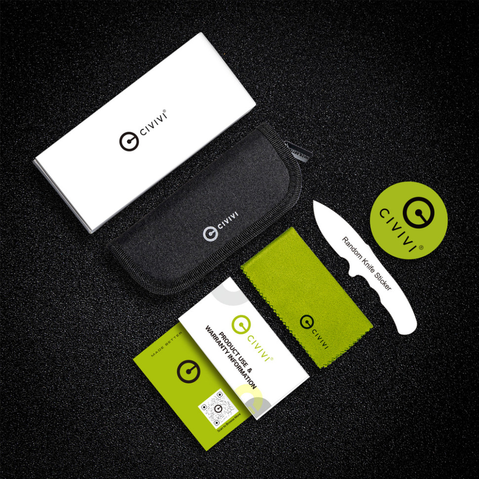 Ніж складаний Civivi Button Lock Elementum II C18062PD-2