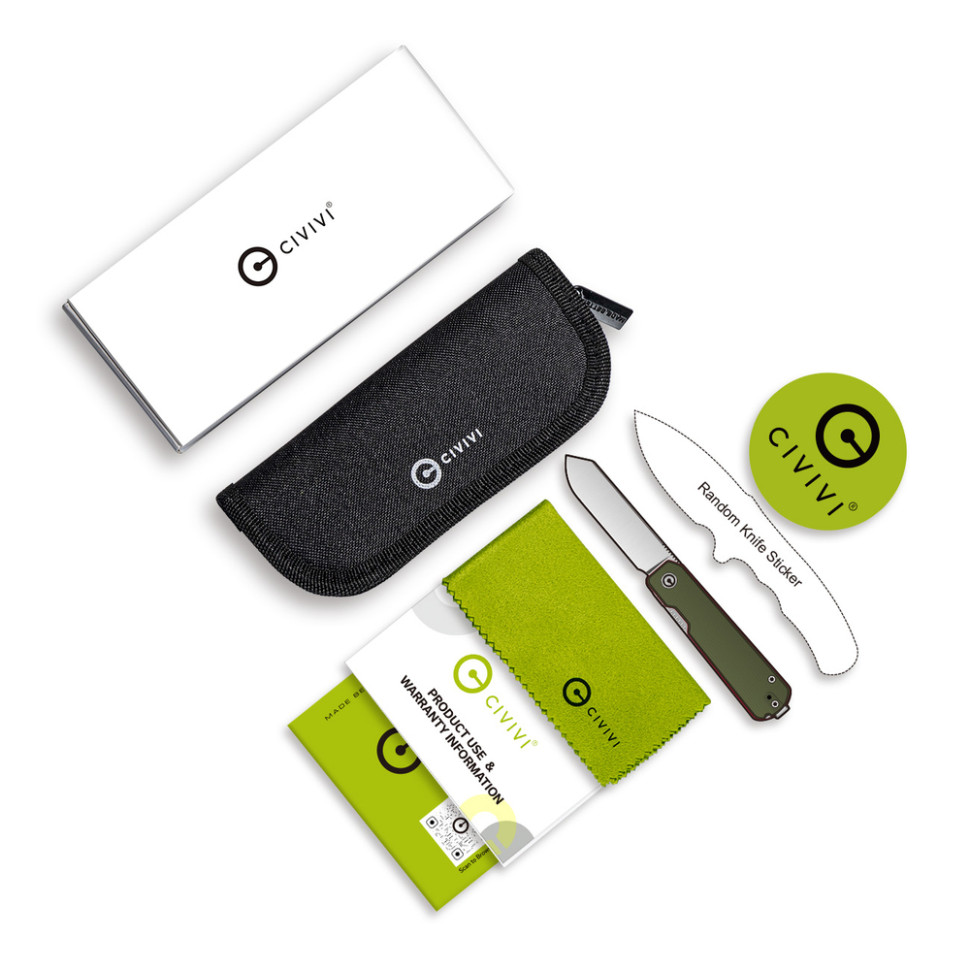 Ніж складаний Civivi Sendy Green C21004A-1