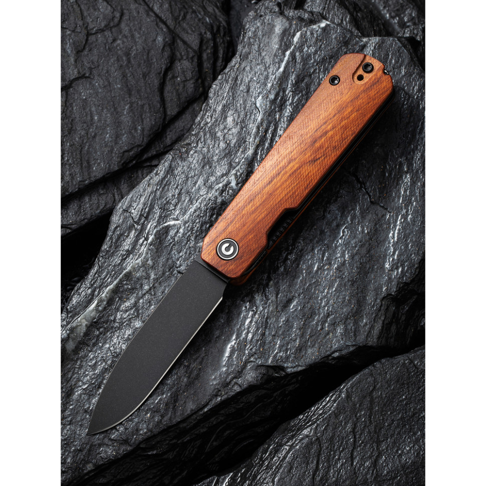 Ніж складаний Civivi Sendy Guibourtia Wood C21004A-2