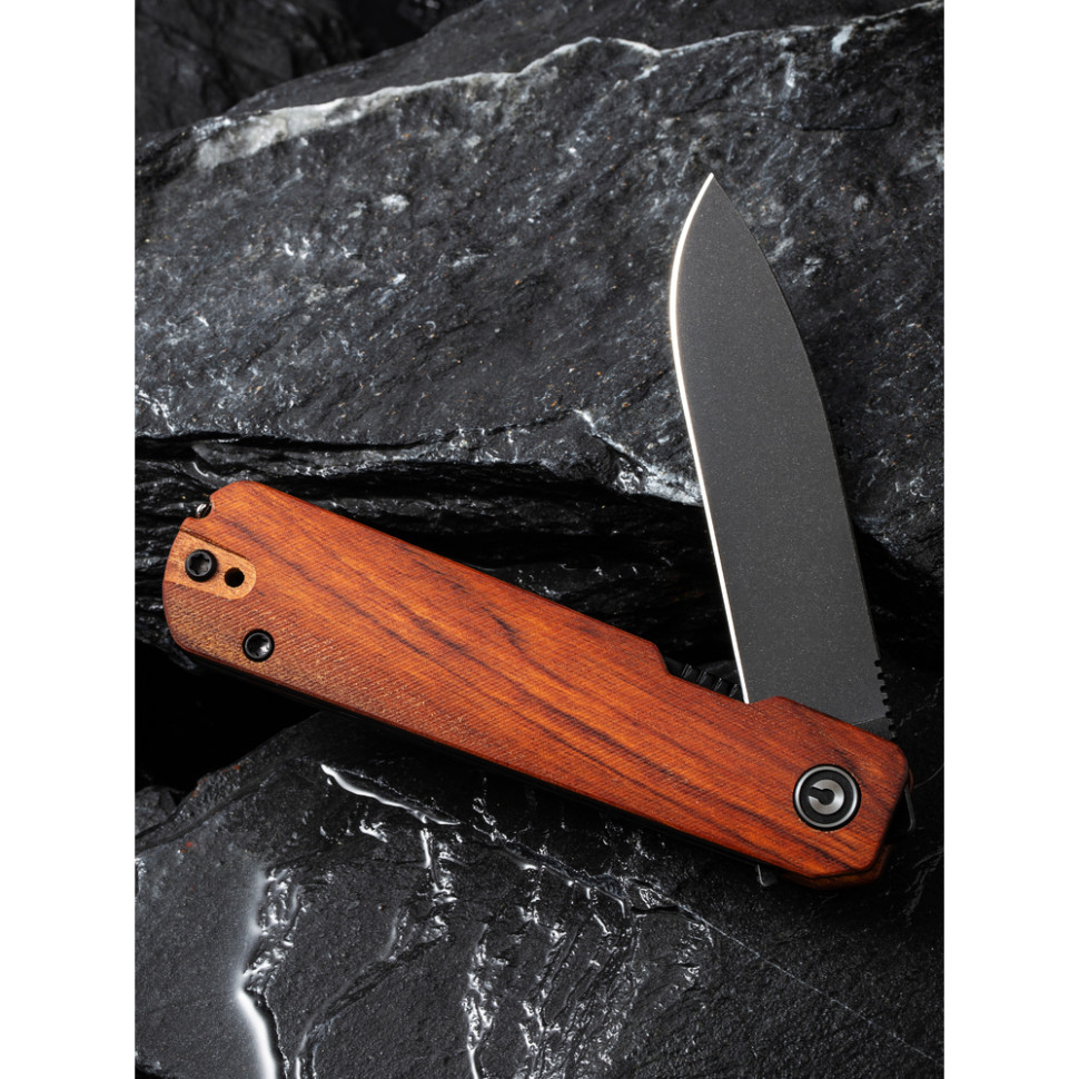 Ніж складаний Civivi Sendy Guibourtia Wood C21004A-2
