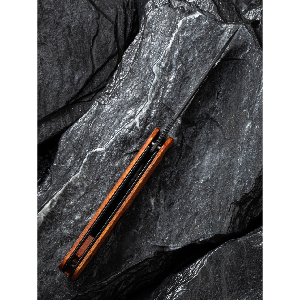 Ніж складаний Civivi Sendy Guibourtia Wood C21004A-2