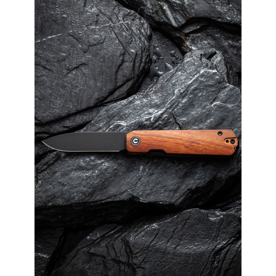 Ніж складаний Civivi Sendy Guibourtia Wood C21004A-2