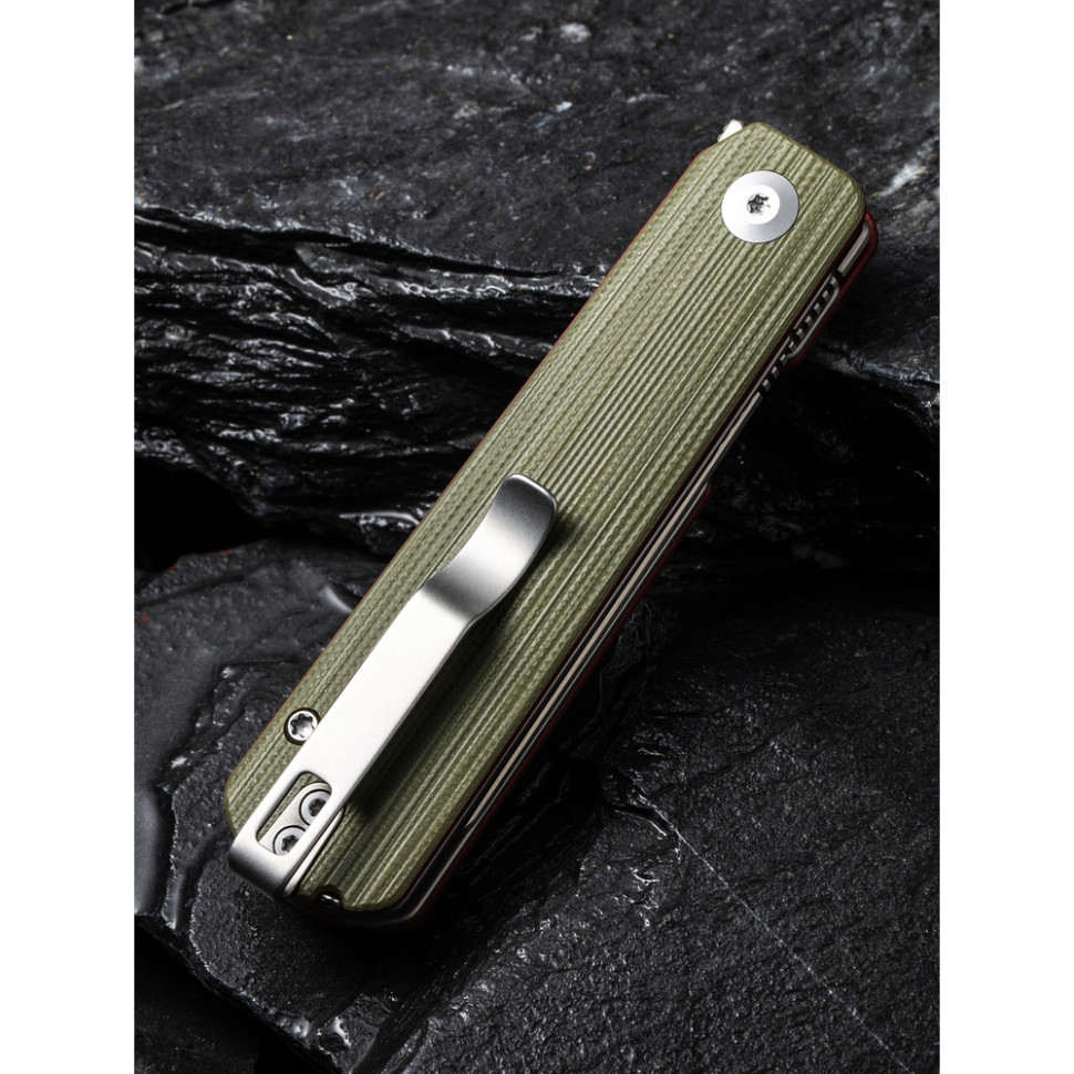 Ніж складаний Civivi Sendy Milled Green/Red C21004B-1