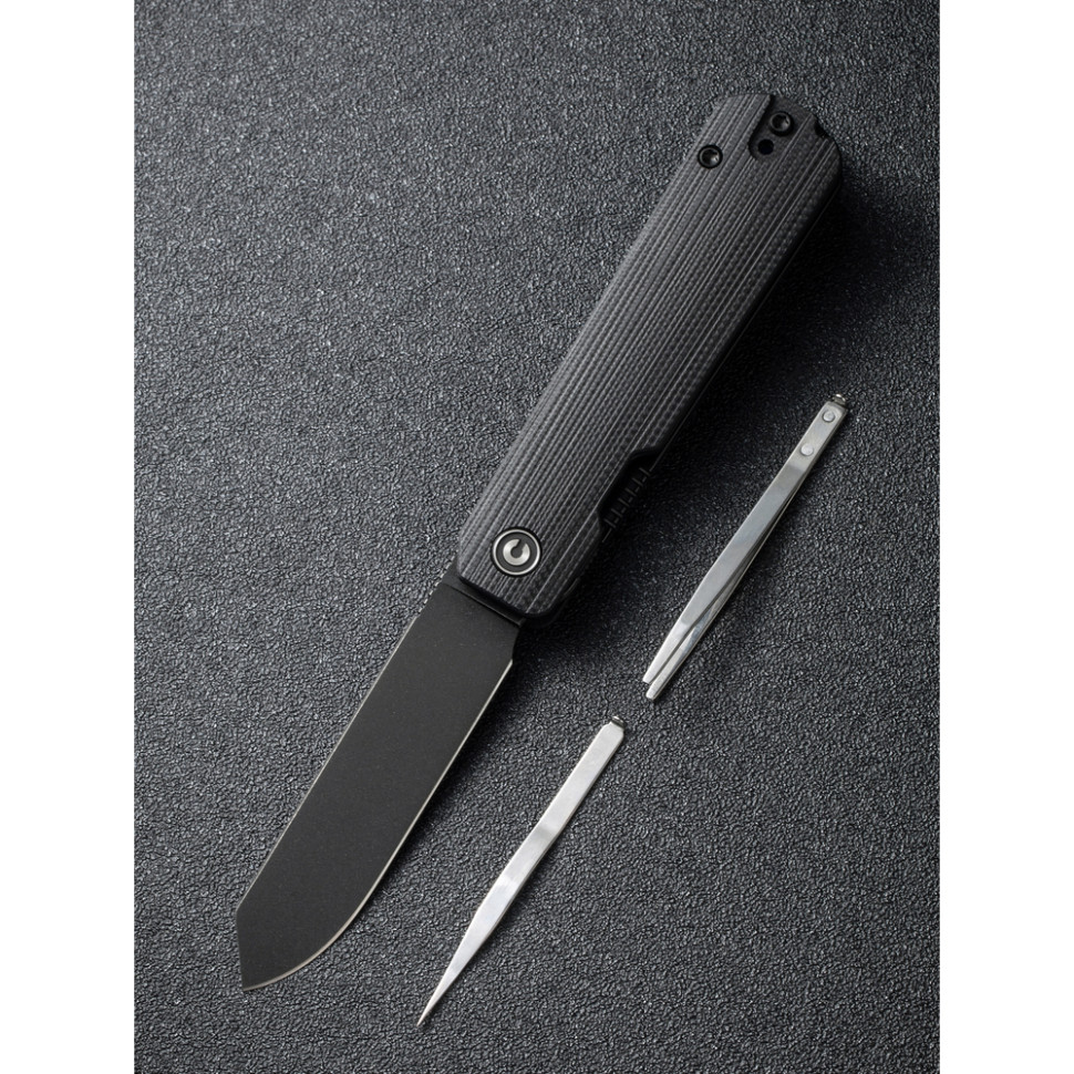 Ніж складаний Civivi Sendy Milled Black C21004B-2
