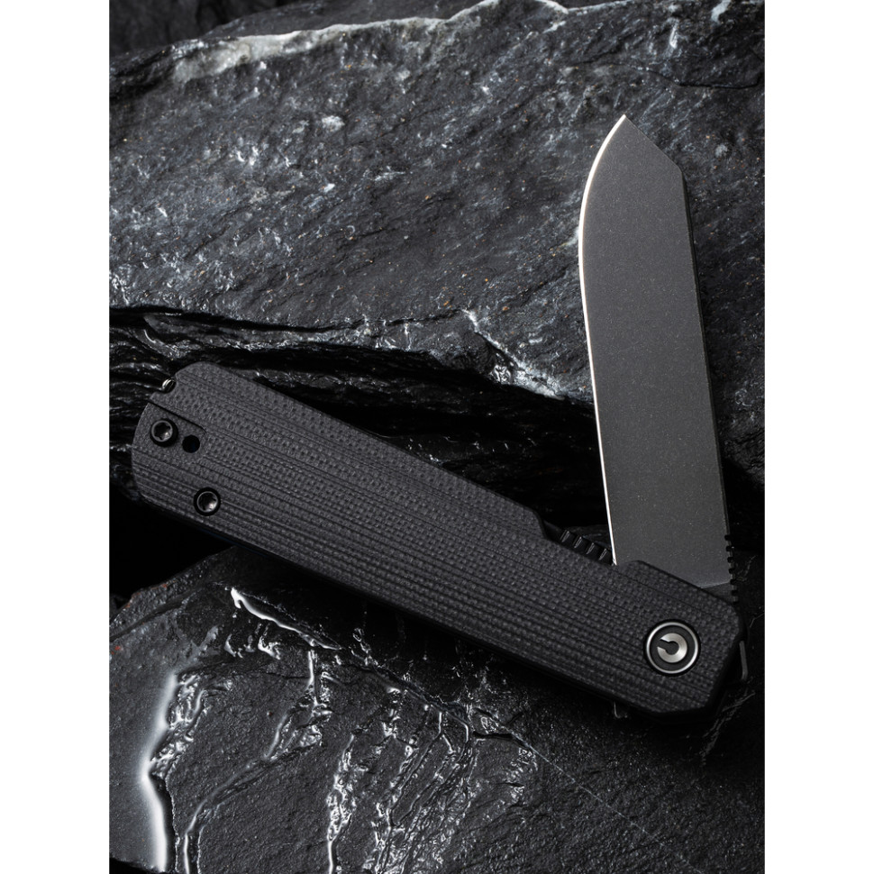 Ніж складаний Civivi Sendy Milled Black C21004B-2