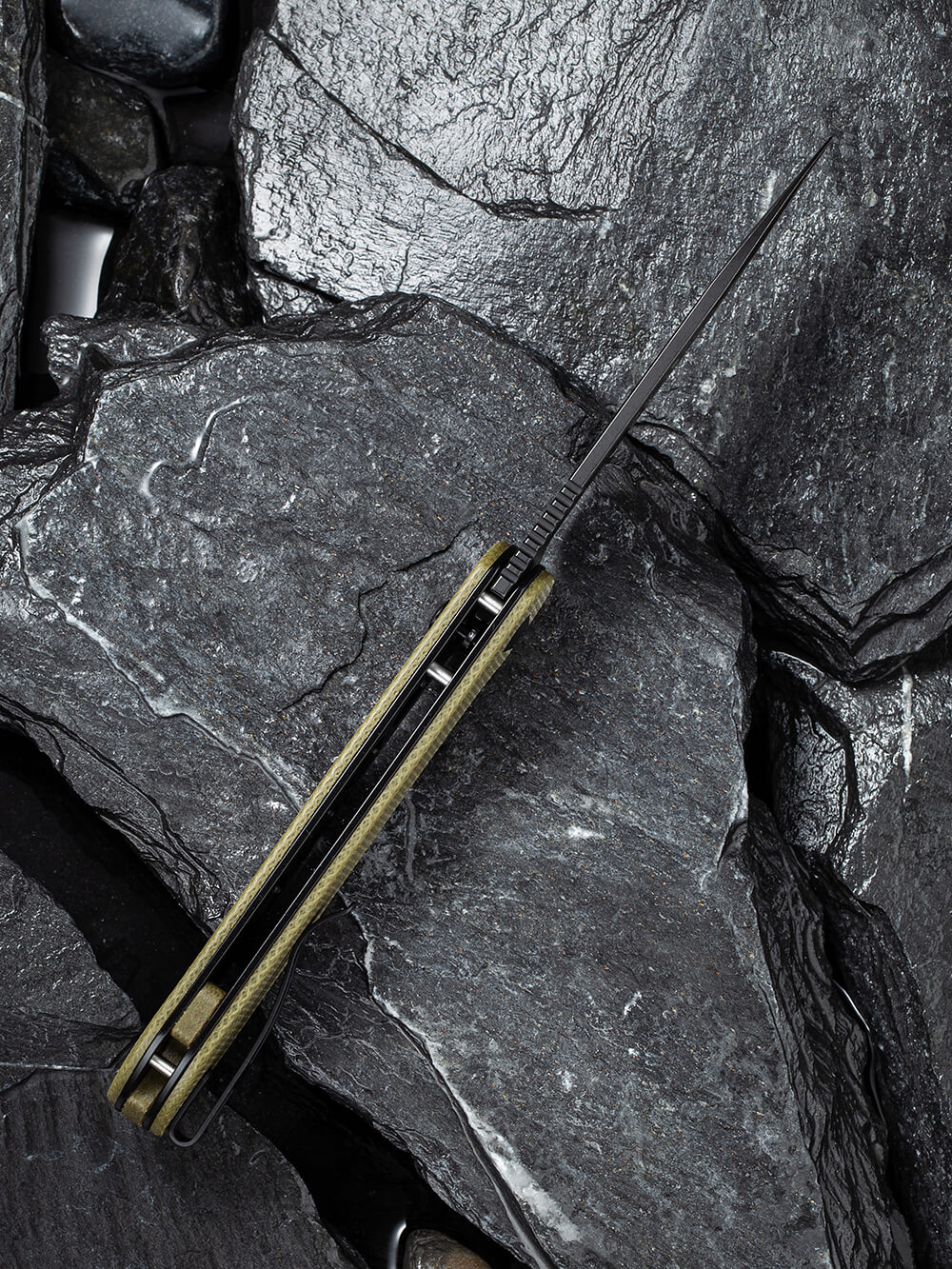 Ніж складаний Civivi Button Lock Elementum C2103B