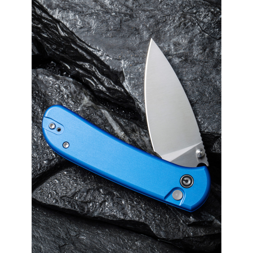 Ніж складаний Civivi Qubit Bright Blue Aluminum C22030E-3