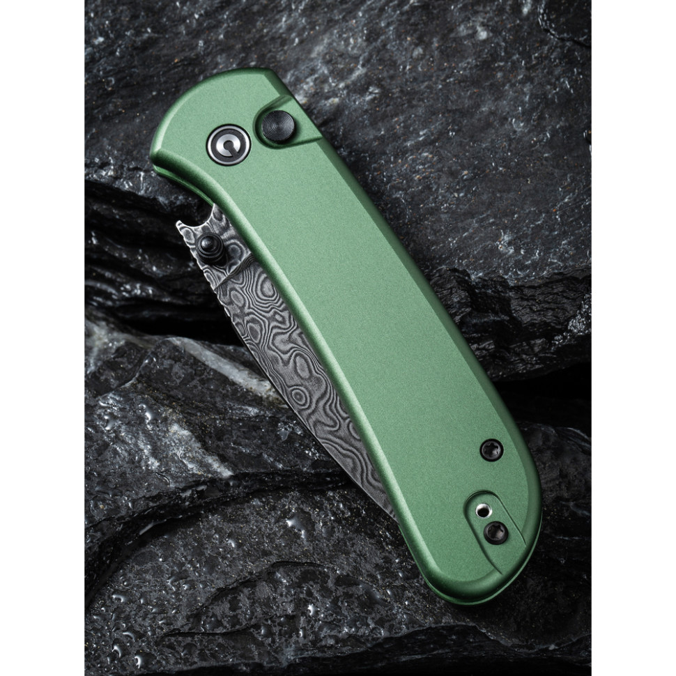 Ніж складаний Civivi Qubit Green Aluminum C22030E-DS1