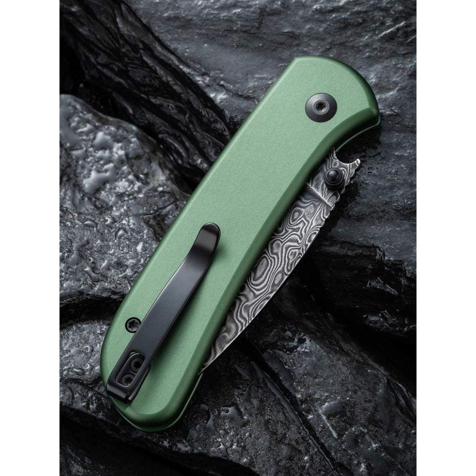 Ніж складаний Civivi Qubit Green Aluminum C22030E-DS1