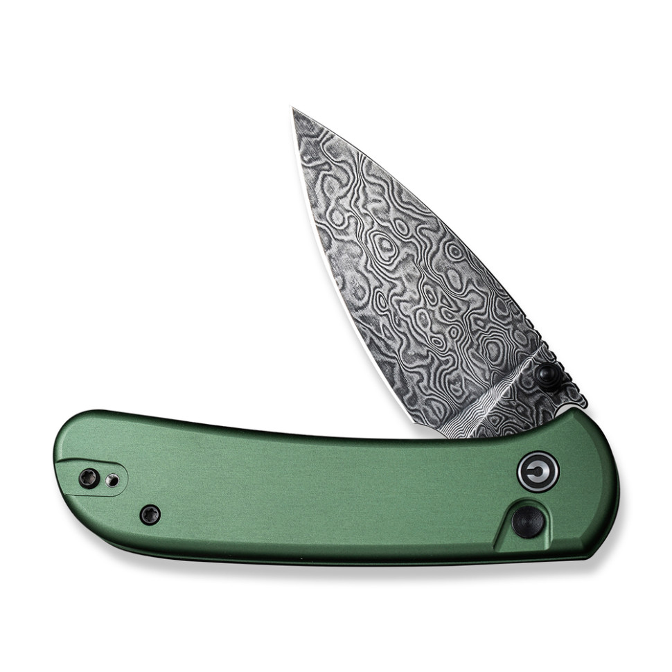 Ніж складаний Civivi Qubit Green Aluminum C22030E-DS1