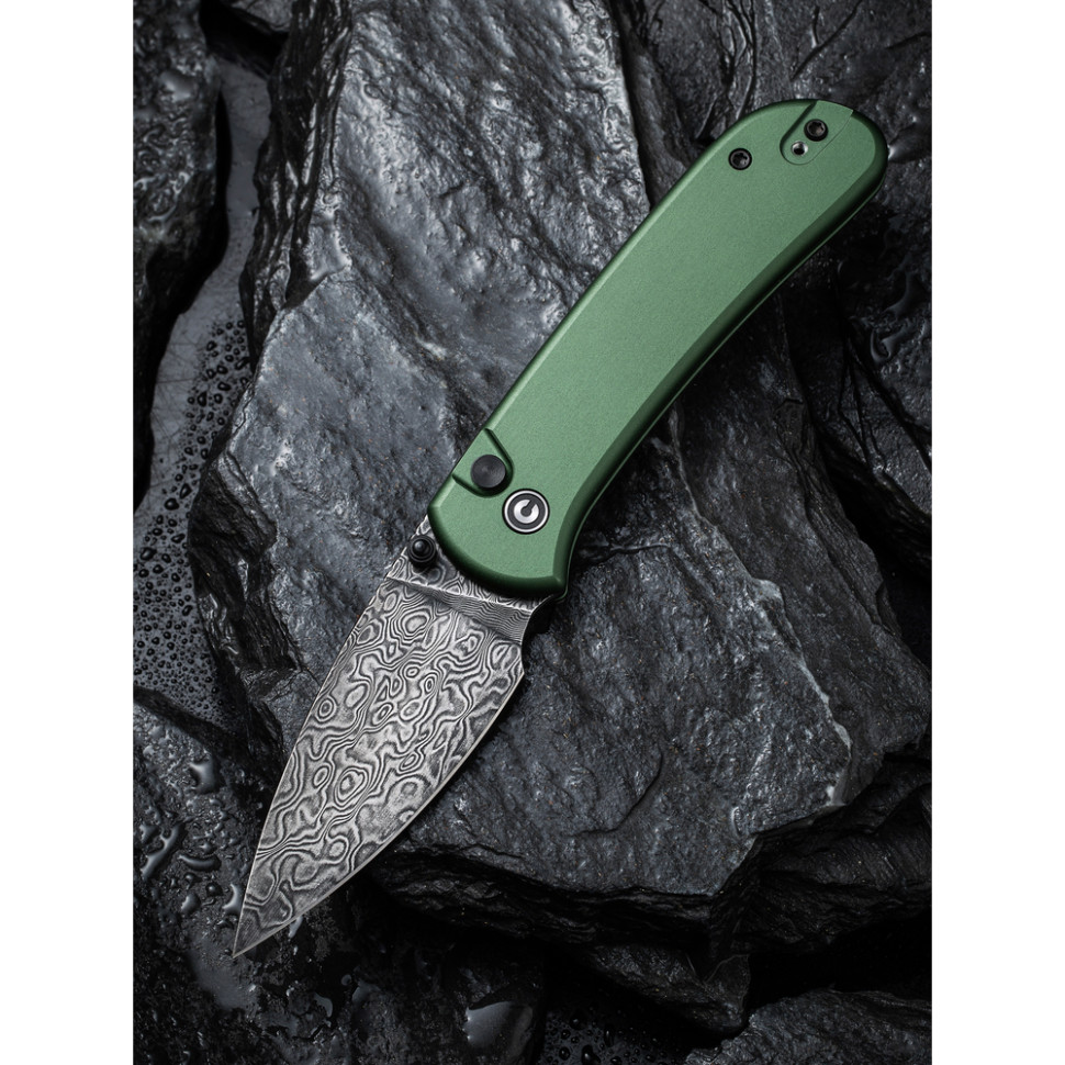 Ніж складаний Civivi Qubit Green Aluminum C22030E-DS1