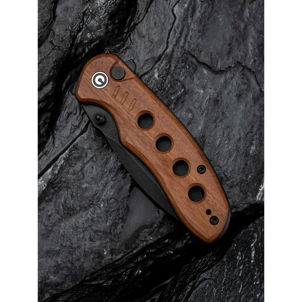 Ніж складаний Civivi Triptych Guibourtia Wood C23085B-3